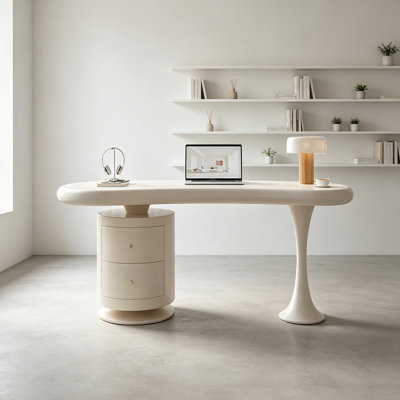 Bureau d'ordinateur de style moderne inspiré du design moderne