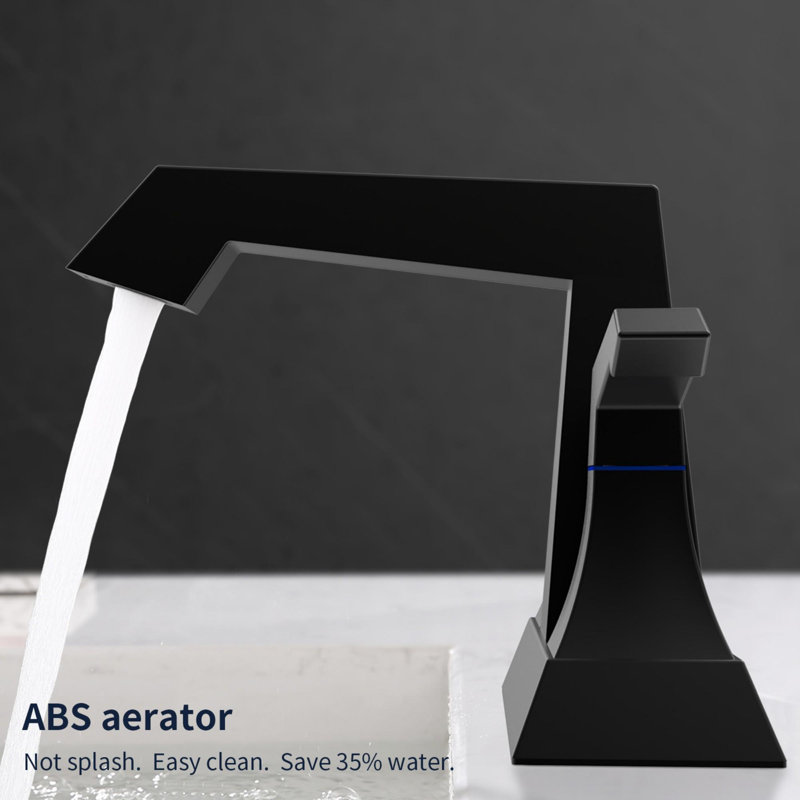 Bathroom Sink Faucet, Matt Black