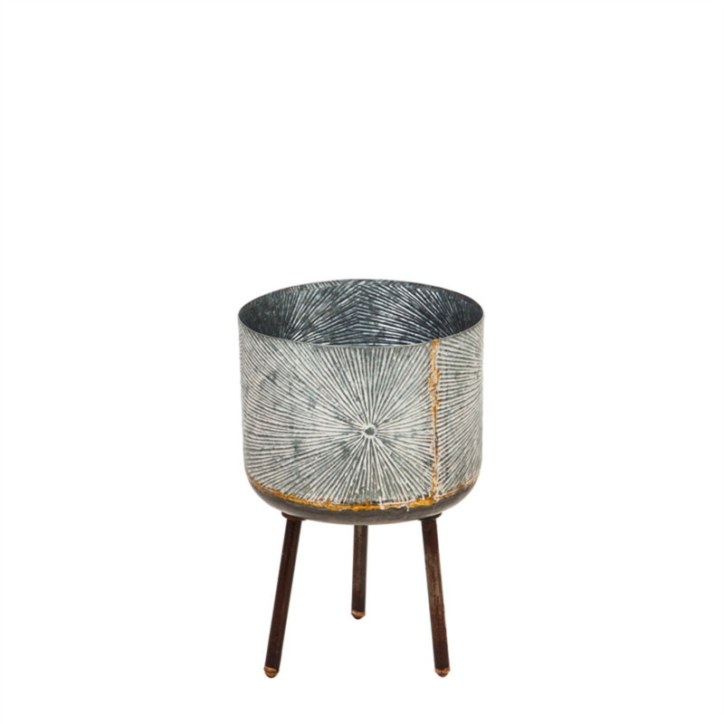 Metal Pot Planter