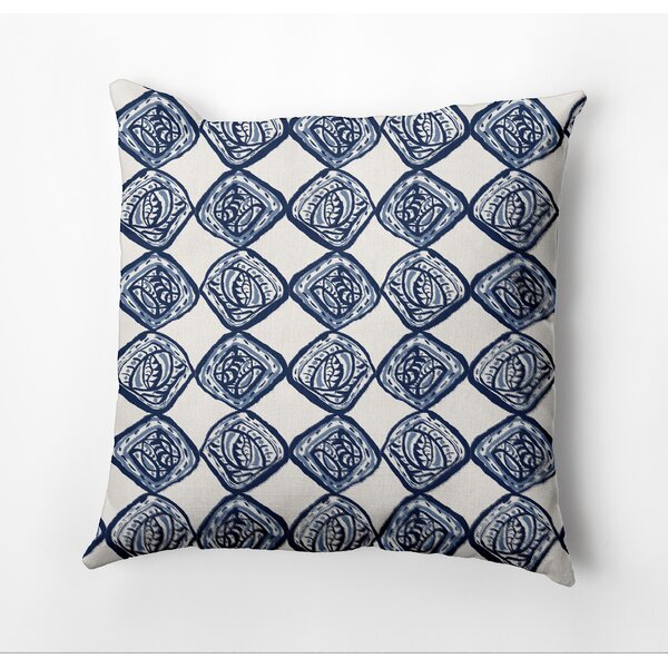 e by design Geometric Reversible Throw Pillow | Wayfair