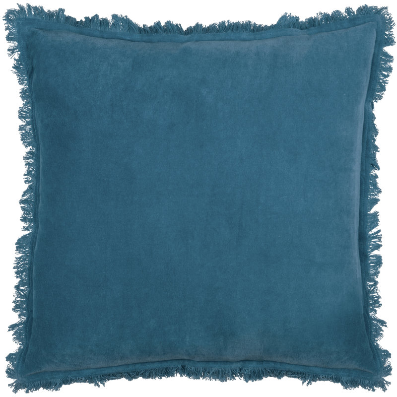 Gracie Square Cushion, Ink Blue