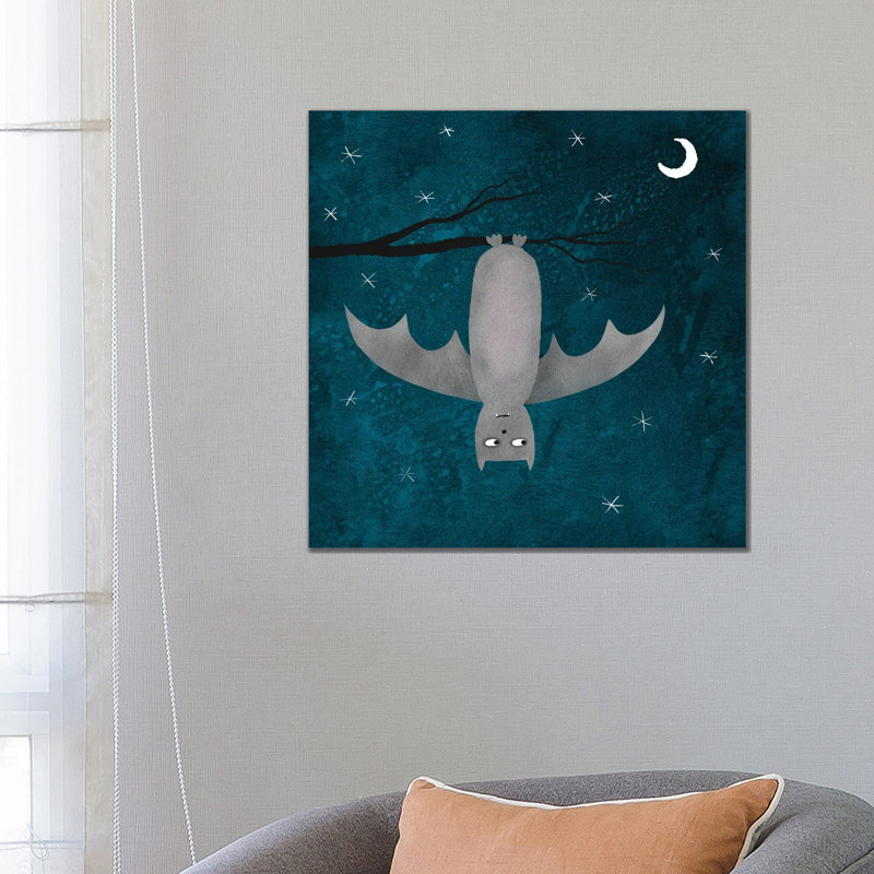 Bat by Nic Squirrell - Wrapped Canvas Gallery-Wrapped Canvas Giclée, 66.04cm H x 66.04cm W