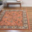 Tapis traditionnel Artez couleur saumon-136449274