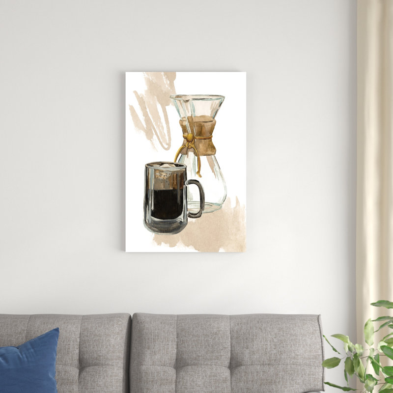 Café du matin I, H 30 po x l 20 po x P 1 po