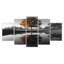 Elegant Autumn Country Club Tree Escape - Ensemble de salon mural Art Country