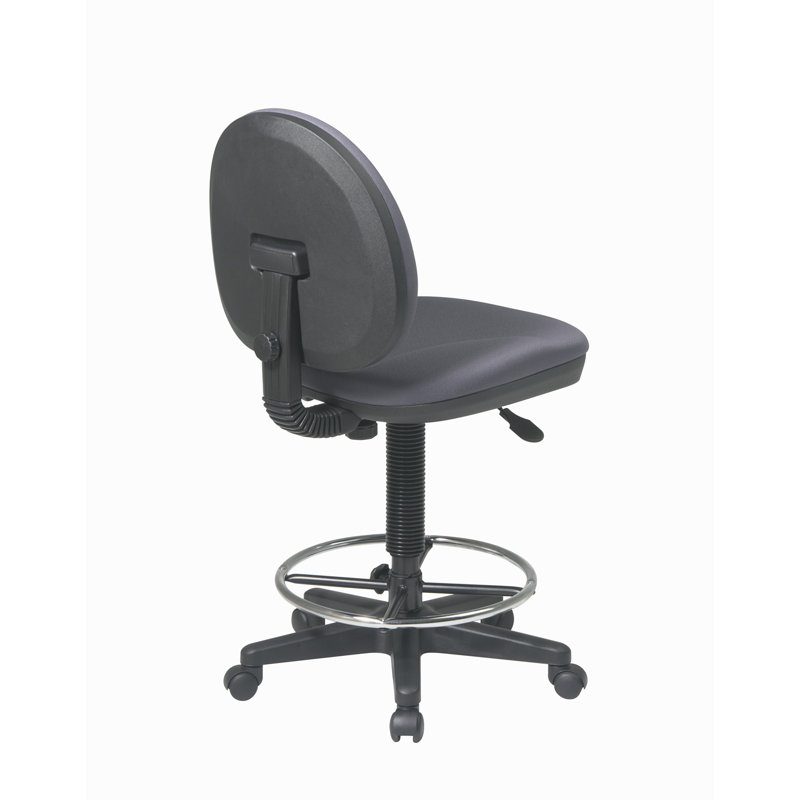Chaise de dessinateur à haut dossier , Icône - gris