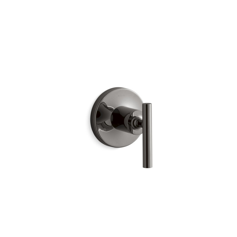 Purist Transfer Valve Trim with Lever Handle, Vibrant Titanium