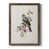 Toile avec cadre noyer