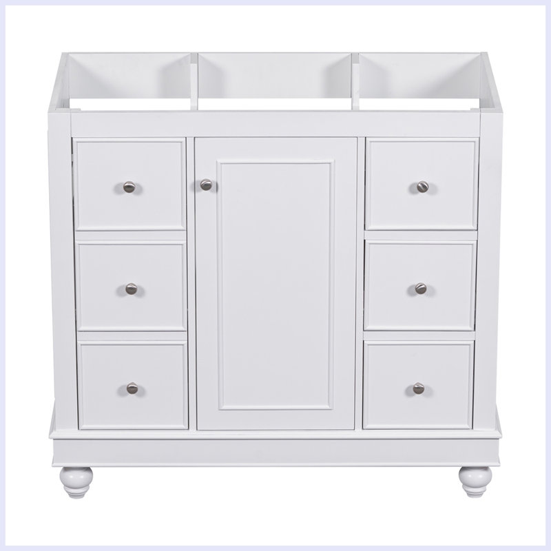 Meuble-lavabo moderne avec tiroirs Modern, Blanc