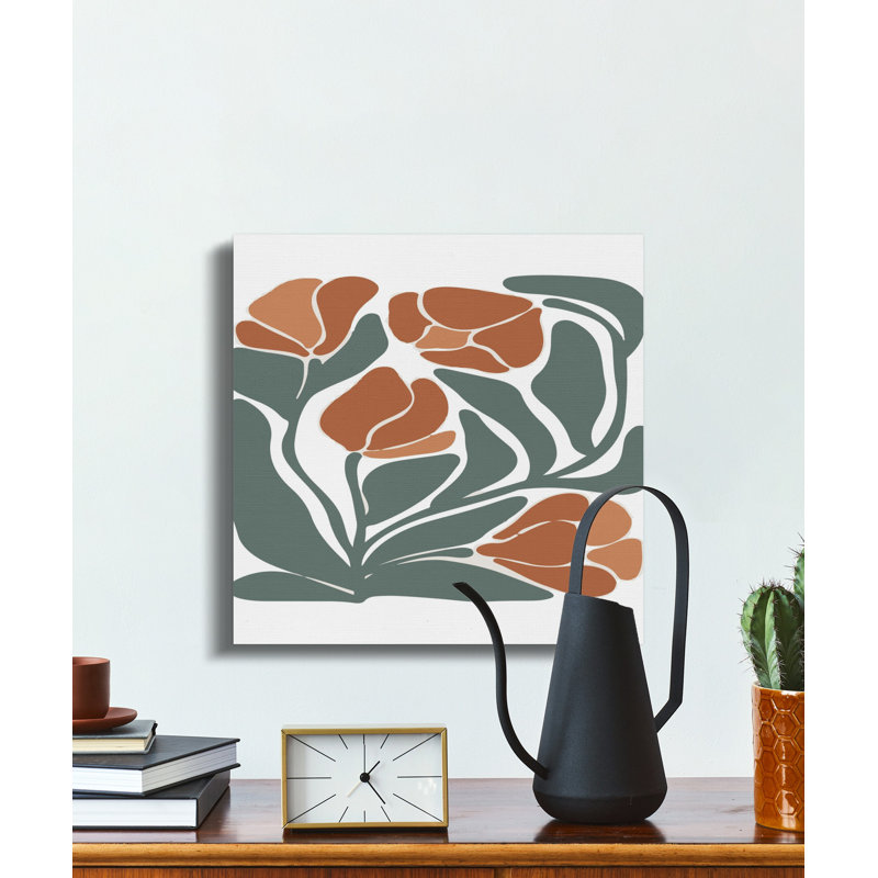 1 Piece Wrapped Canvas Wall Art Set, 15.24 cm H x 15.24 cm W