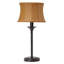 Lampe de table en tressage de panier d'extérieur et d'intérieur H 25,25 po Evrard-29441495