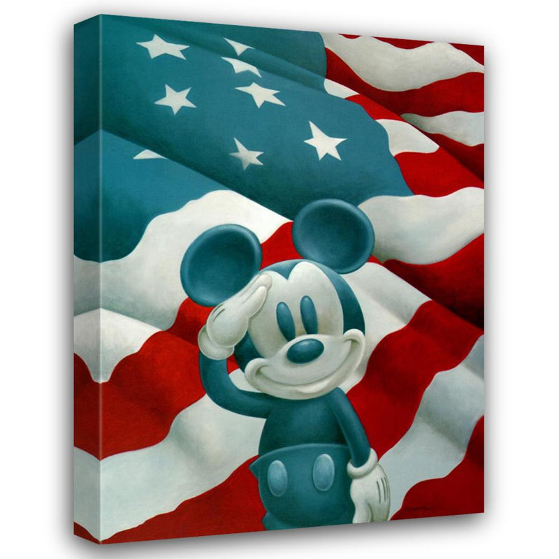 Mickey salue l'Amérique