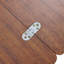Table basse / table d'appoint moderne 27,6 po avec plateau pliable et roulettes (table incluse seulement)-2035273761
