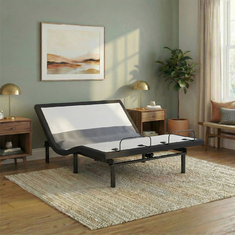 Meilleure base avec base lombaire et audio réglable, Très grand lit