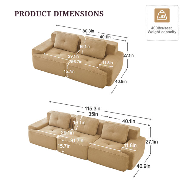 Dimensions du produit