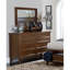 Commode traditionnelle, commode cerisier brun