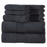 Ensemble de serviettes 8 pièces 100% coton