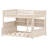 Loft-Style Bunk Bed Featuring Integrated Storage, Adjustable LED Lights And Pegboard Panel-1113592628-1113592625