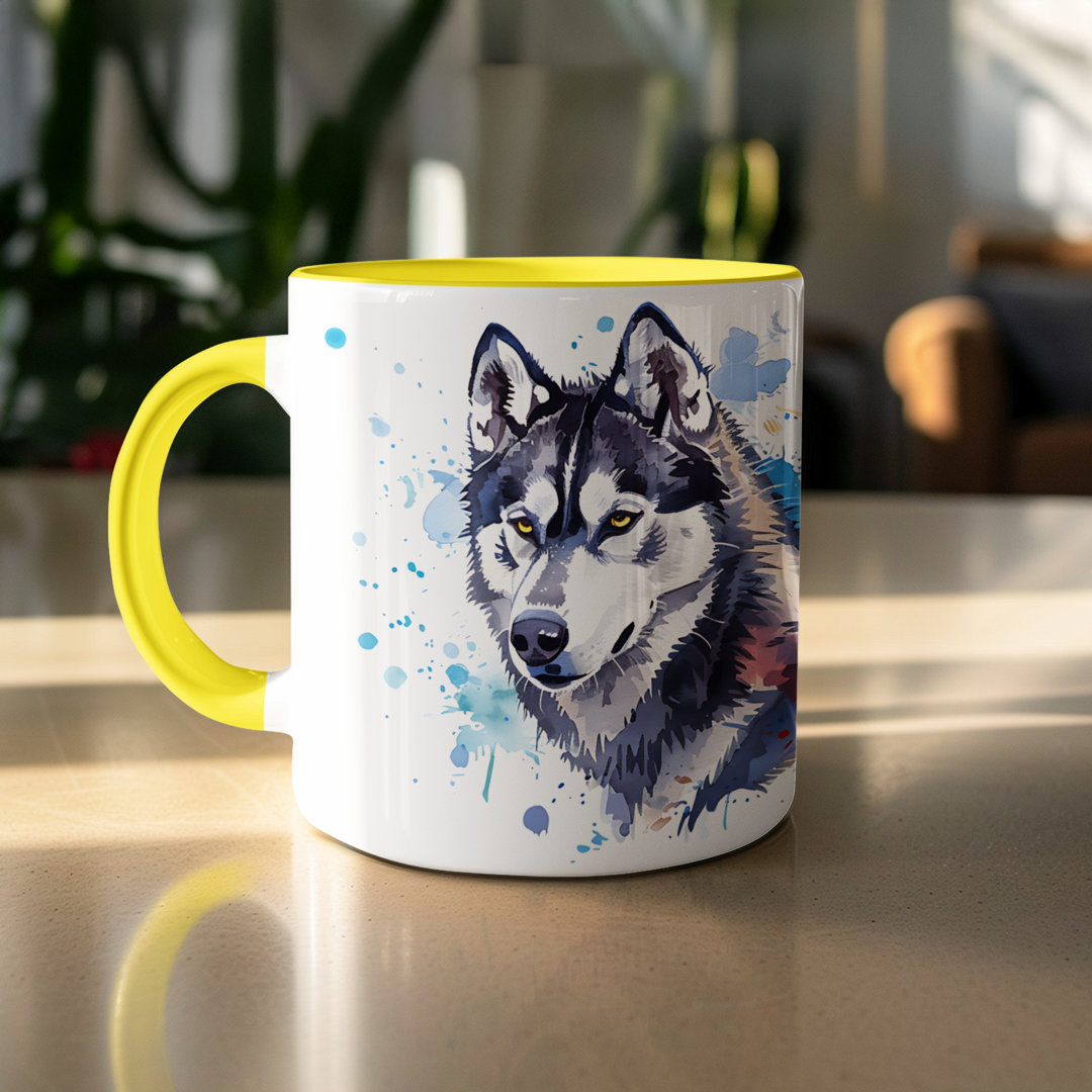 Set of 4 – German Wirehaired Pointer Design 11oz Coffee Mug