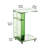 Kabron Acrylic Side Table on Lockable Wheels, C Shaped End Table, Suitable For Living Room, Bedroom-1492331938