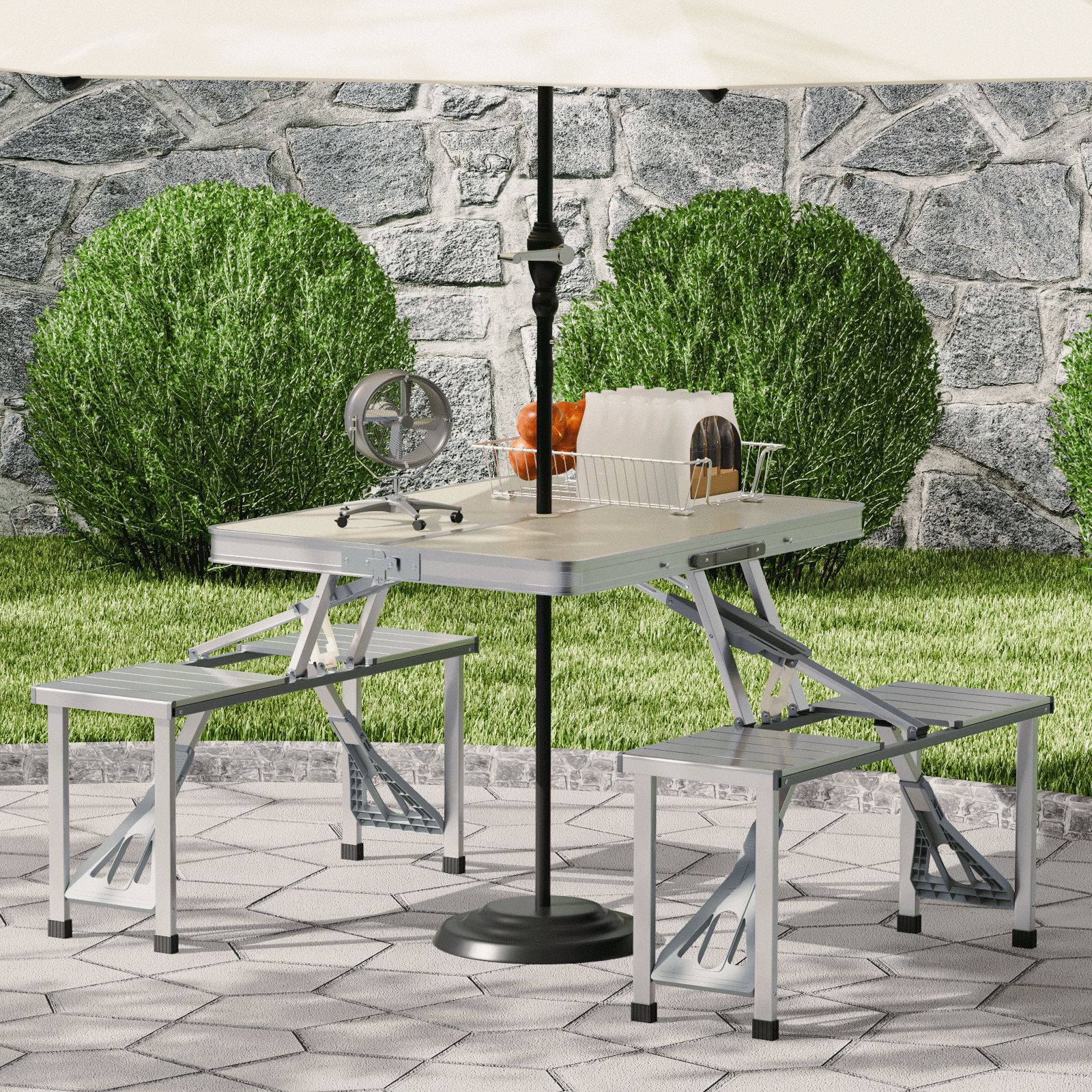 Lifetime Folding Table LIFETIME 80373 Portable Folding Camping RV