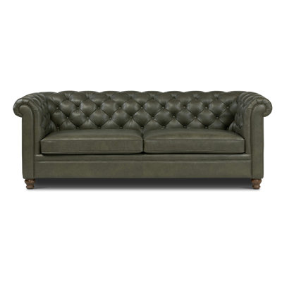Lyon Full-Grain Genuine Italian Leather Sofa