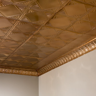 Carreau de plafond clouté Great Lakes Tin Erie 2 pi x 2 pi (paquet de 5)