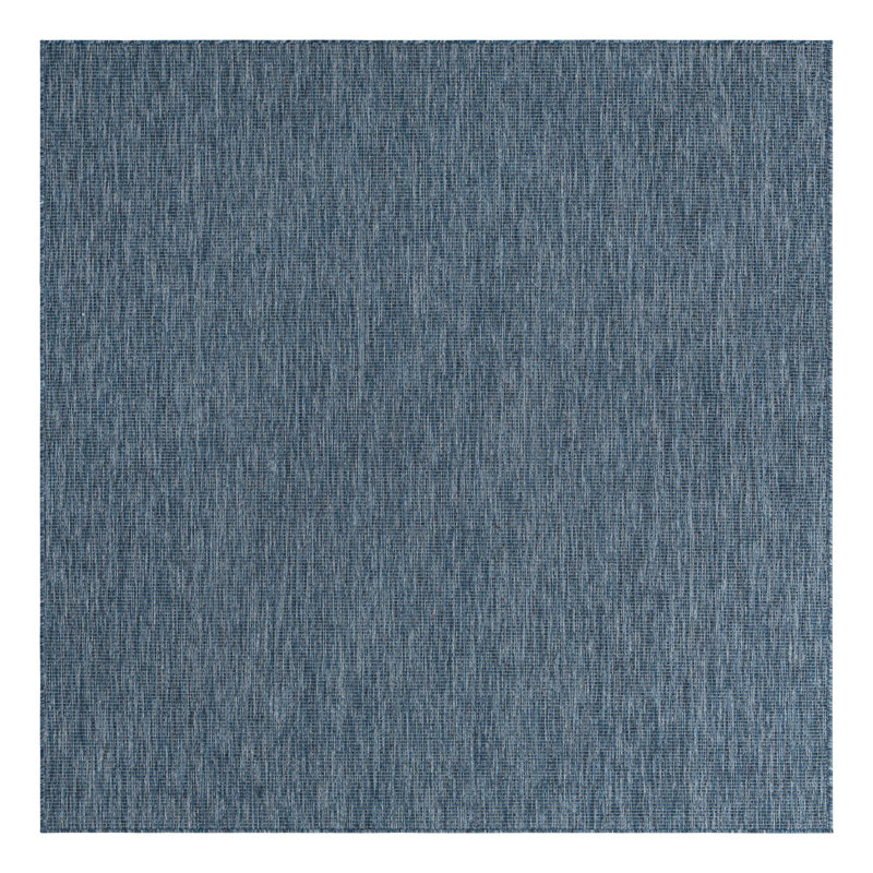 Avaughn Indoor/Outdoor Area Rug, Square 8', Blue