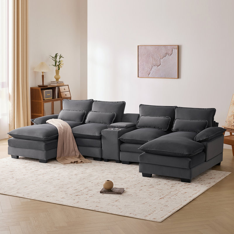 Kawamoto U-Shaped Sectional Sofa