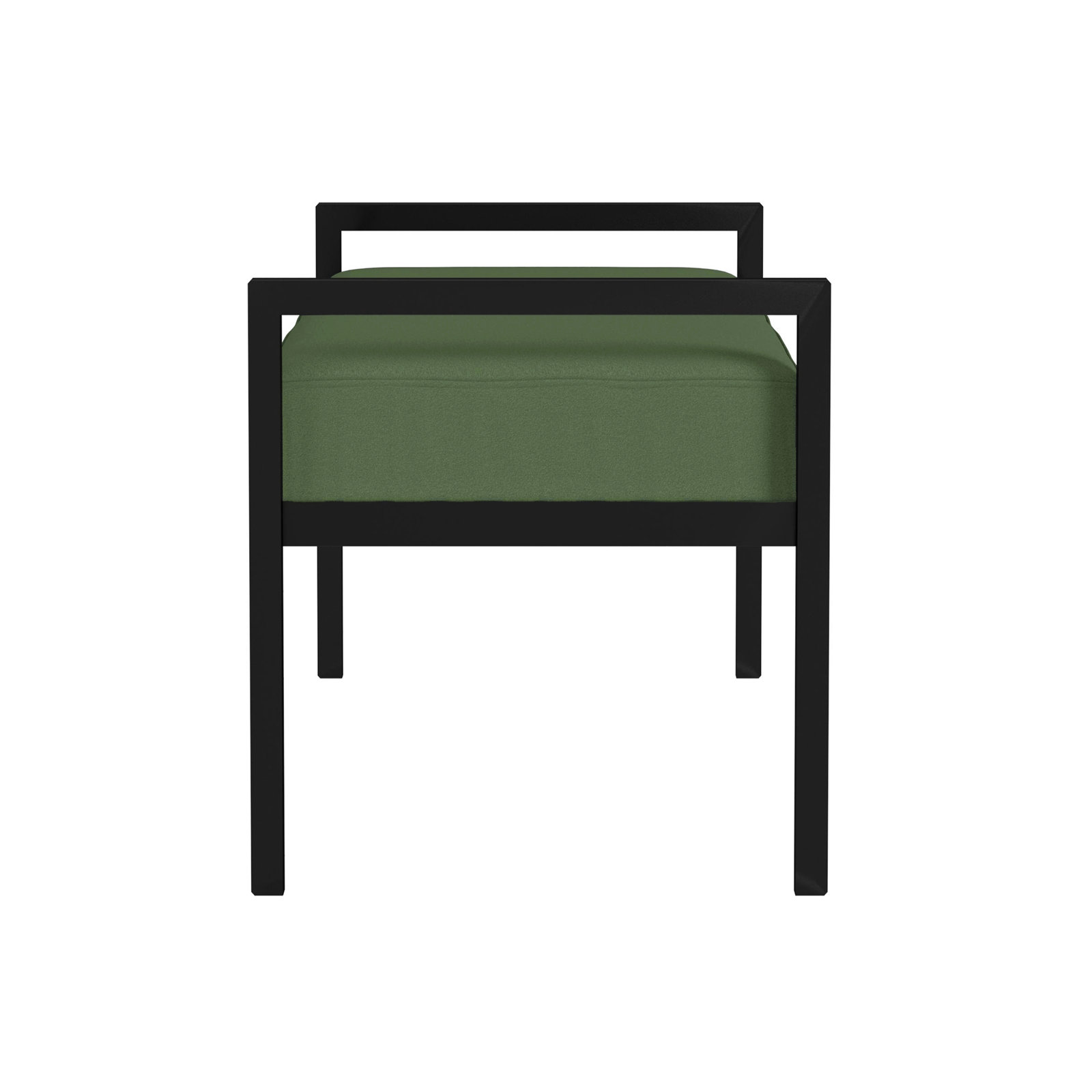 Loxe Bench, Loden Green Velvet