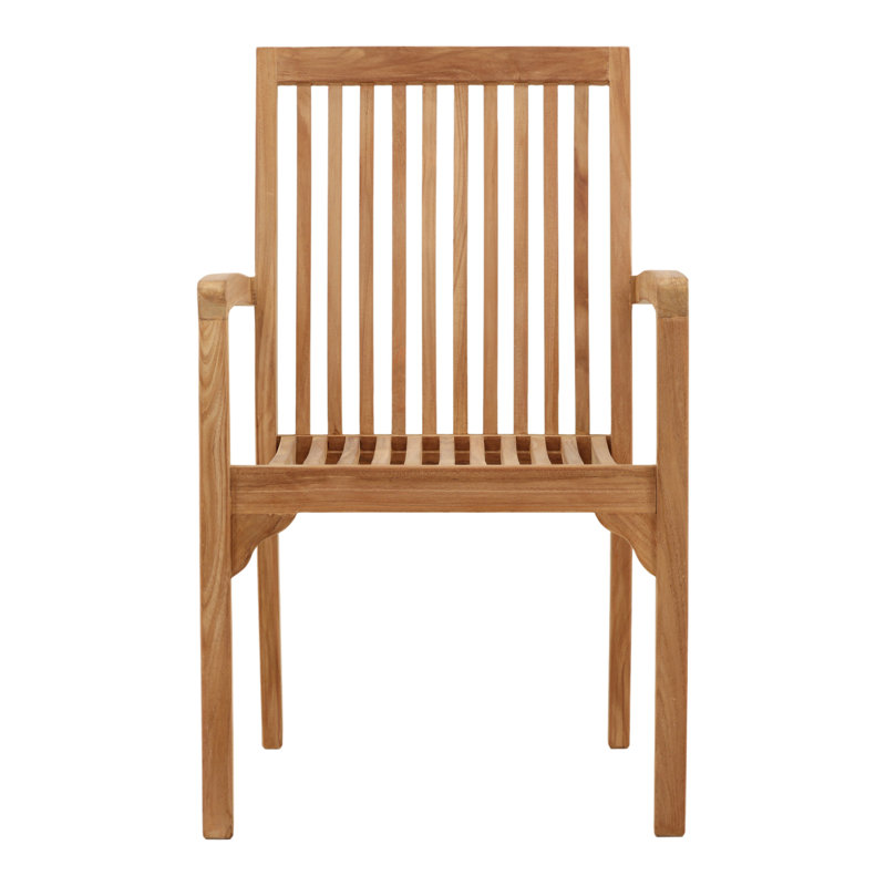 Ashdown Teak Wood Outdoor Arm Chair