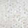 Angora Hexagon 11.75" x 12" Polished Marble Mosaic Floor and Wall Tile
