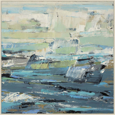 Surf Pattern - Left Print by Lawrence Behunek