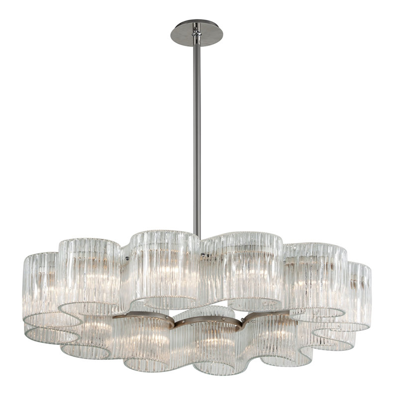 Circo 12-Light Unique / Statement Wagon Wheel Chandelier