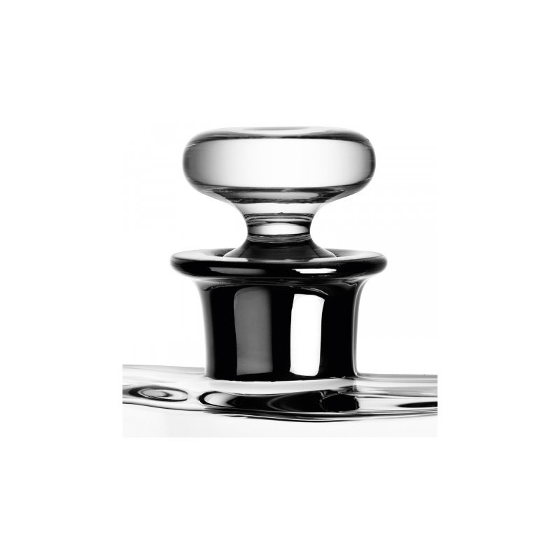 Flask Glass Whiskey Decanter