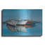 Art mural en métal Breakwater Bay, «Bateaux dans le port» par Max Maxx-862565758