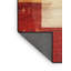 Tapis contemporain brun / bleu / gris-570750597