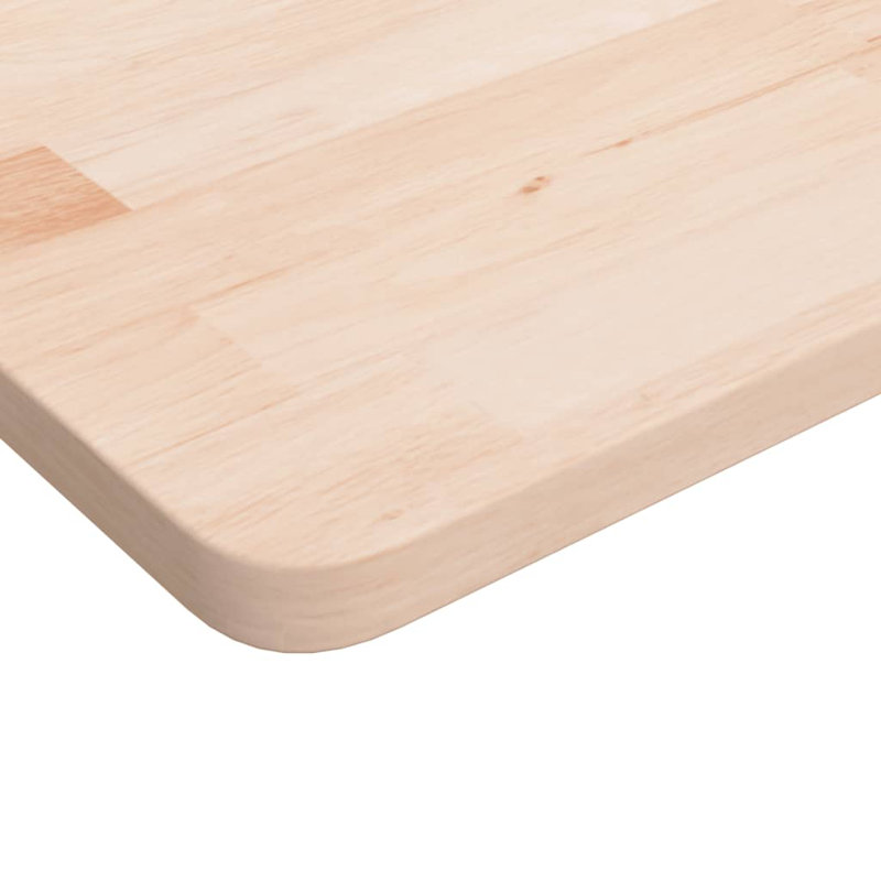 Daizhaun 100cm Solid Wood Bathroom Vanity Top, Oak/White