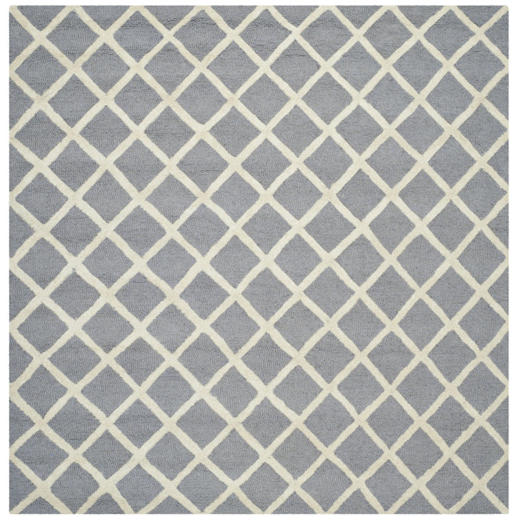 Sanyla Hand Tufted Wool Geometric Rug