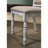 Iris Weathered White Wood 5-Piece Dining Set