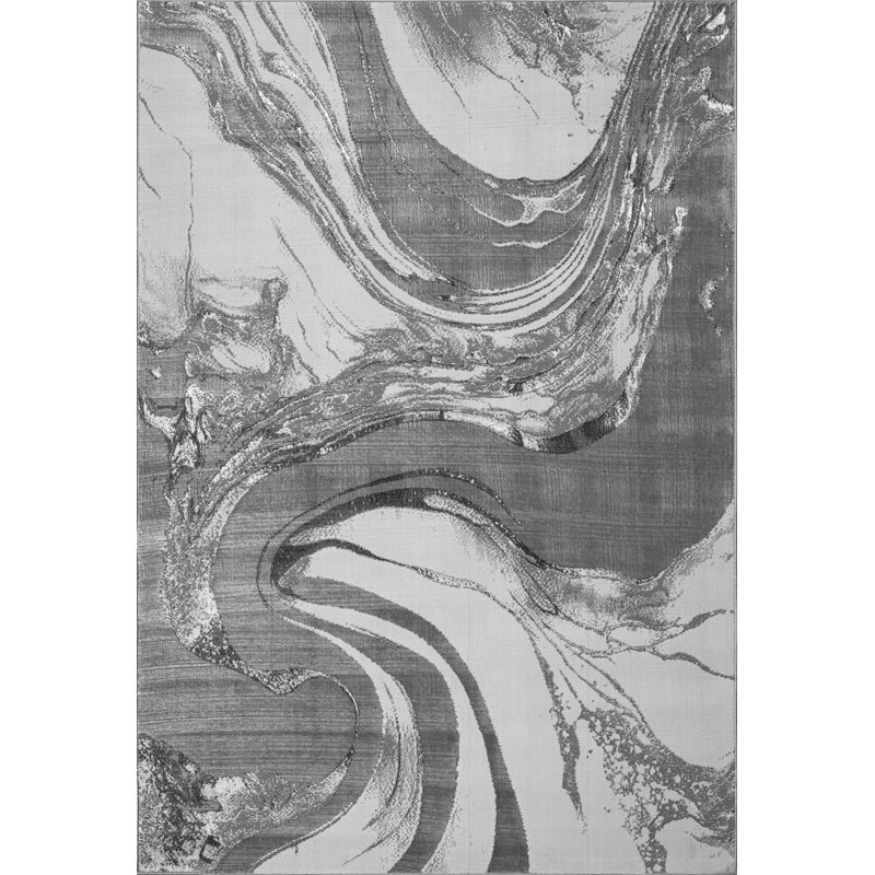 Charliyah Abstract Flatweave Indoor / Outdoor Area Rug, Rectangle 80 x 150 cm