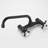 Kitchen Sink Faucet with Cross Handle, Swivel Spout Kitchen Faucet-111464450