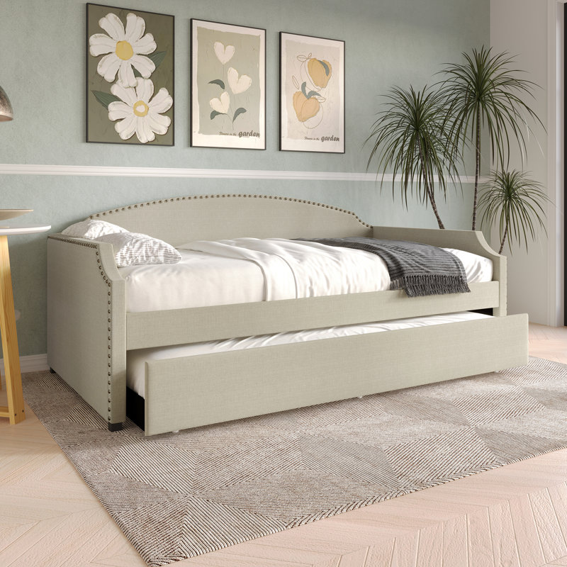 Lit de jour simple avec couchette Caitronia