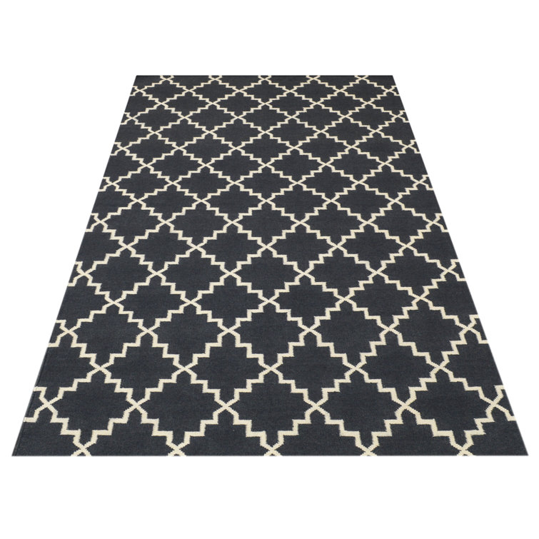 Eugenie Geometric Hand Woven Area Rug