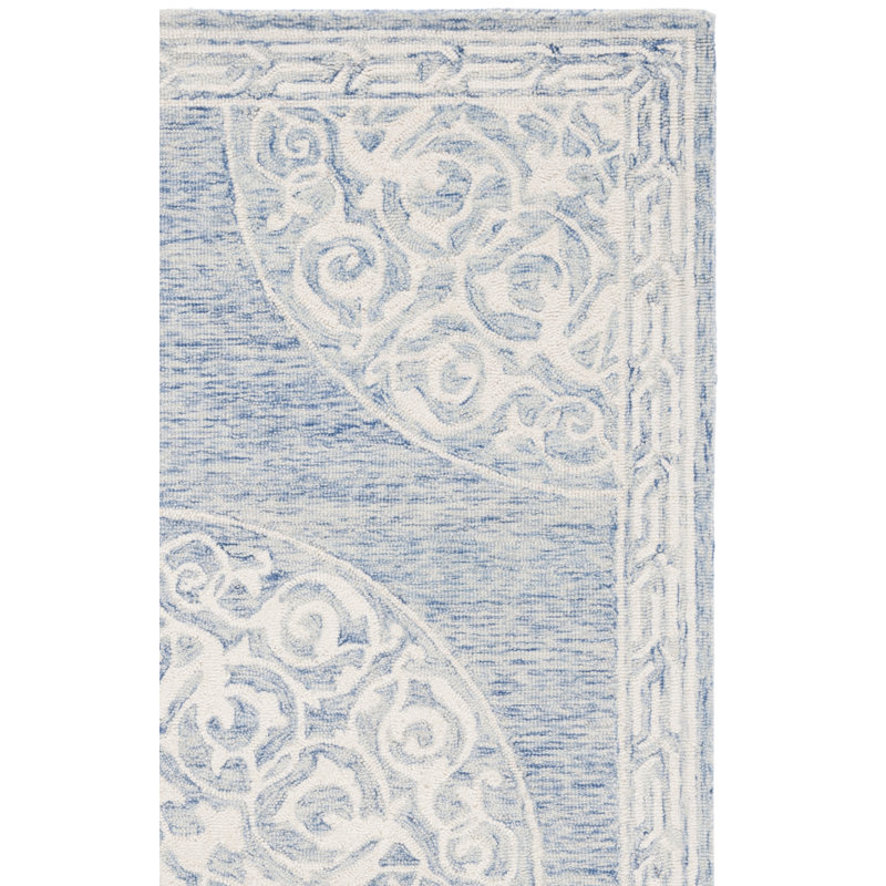 Eletha Hand Tufted Performance Oriental Rug, Rectangle 3' x 5'
