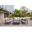 Table basse carrée en béton 40 "pour l'intérieur et l'extérieur Elementi Home Tevere-88957379