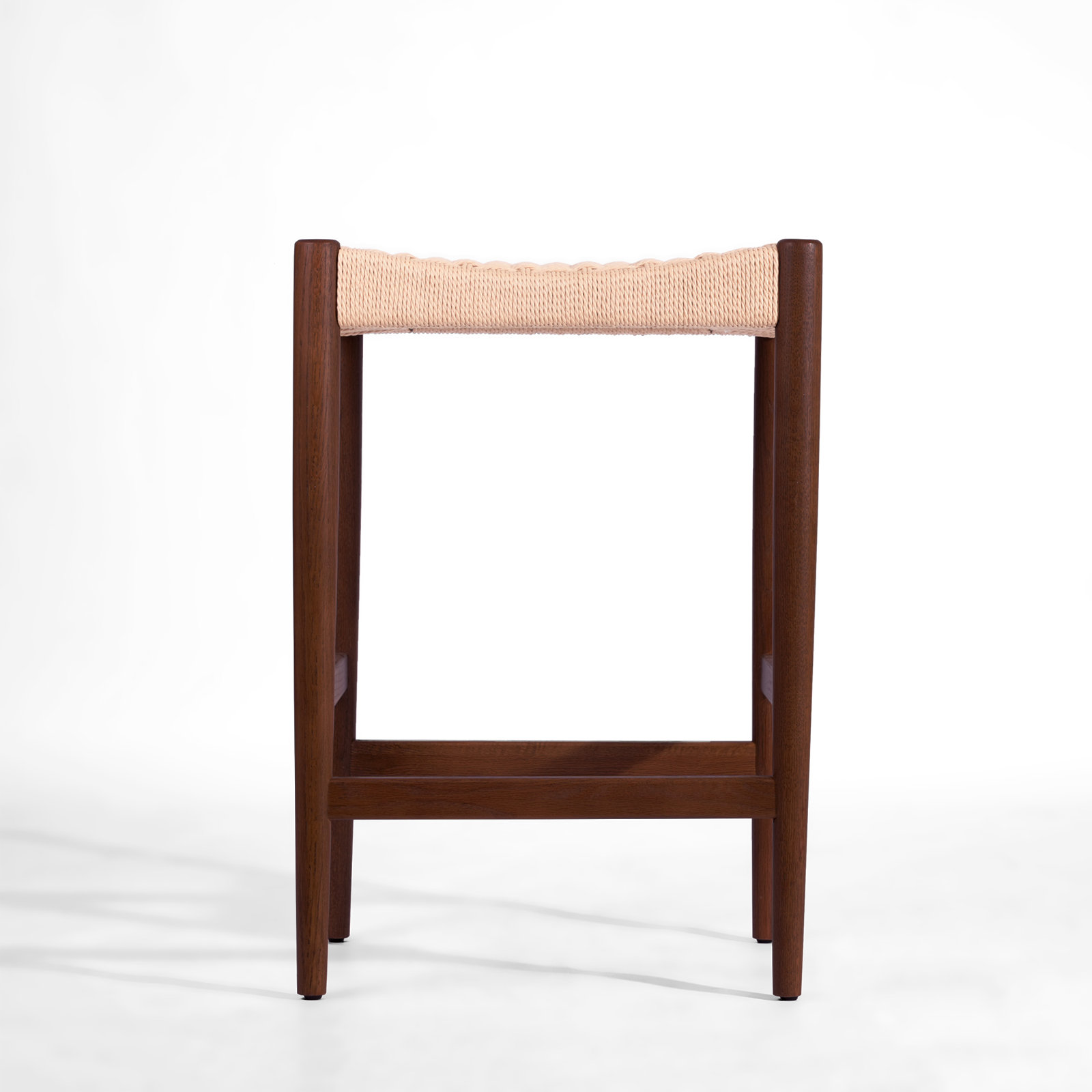 27" Bar Stool, Walnut