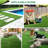 Fasward Outdoor Artificial Grass Turf Rug / Roll-91063144