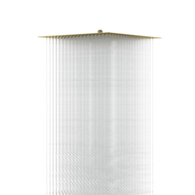 16 Inch Stainless Steel Shower Head, Square