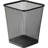 Maxel 10L Square Open Waste Bin Metal Mesh Bins Nonslip Pack of 2 Waste Paper Bin For Home Office